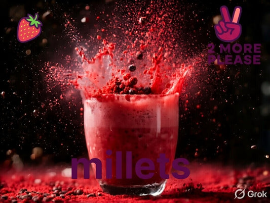 Strawberry Millet Pre-Mix (pack of 15 sachets)